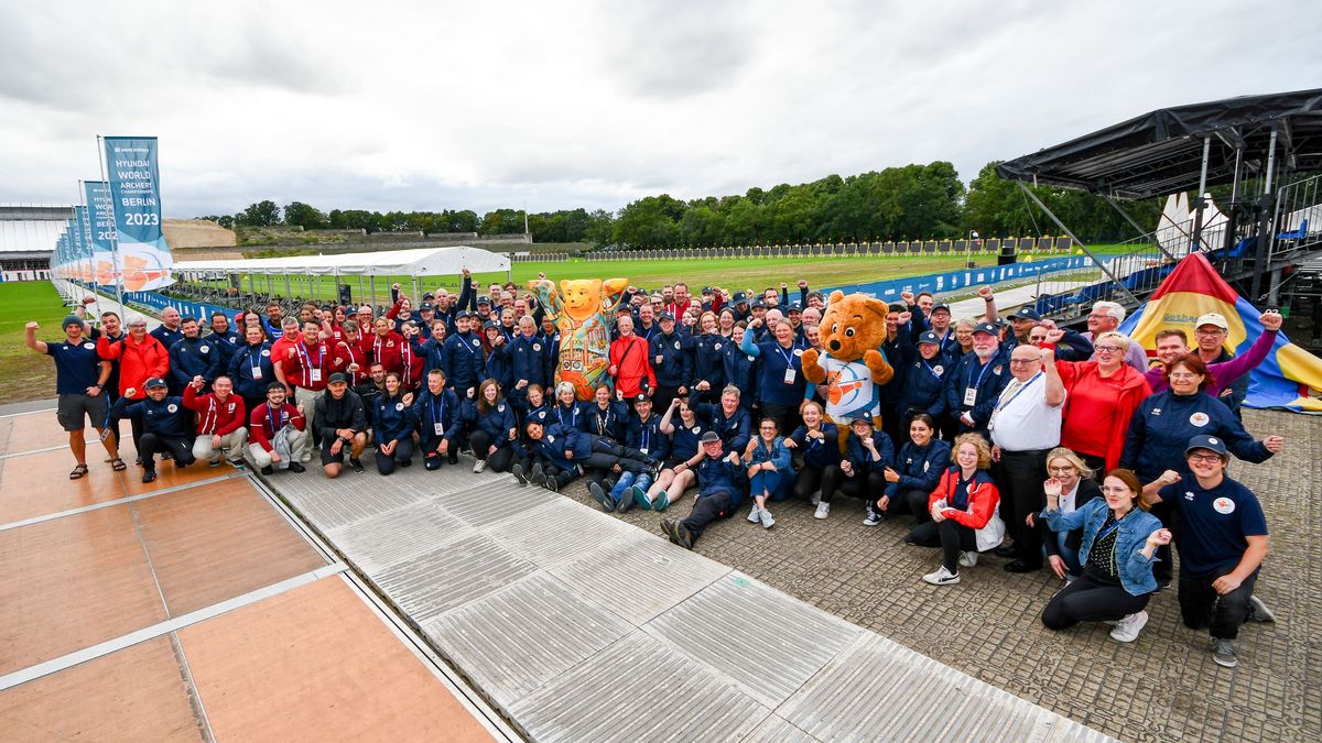 Foto: Eckhard Frerichs / Ohne Volunteers geht es nicht! Die Bogen-WM in Berlin war auch dank der vielen Helfer ein voller Erfolg.